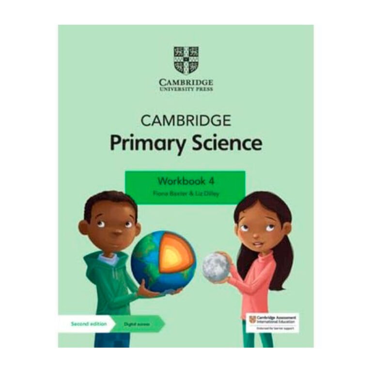 Cambridge Primary Science Workbook 4 with Digital Access (1 Year)