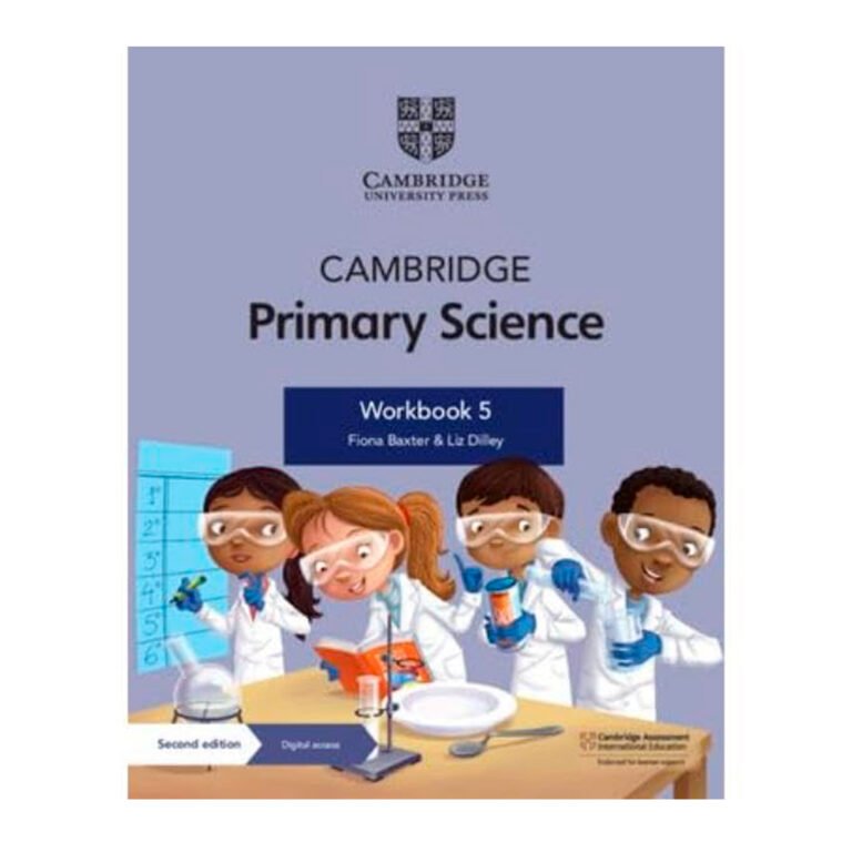 Cambridge Primary Science Workbook 5 with Digital Access (1 Year)