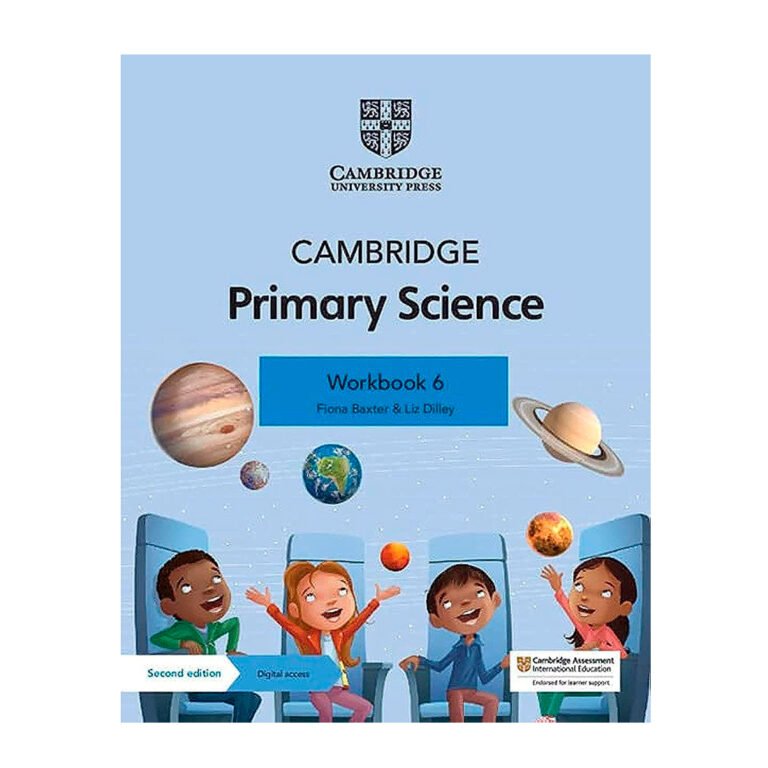 Cambridge Primary Science Workbook 6 with Digital Access (1 Year)
