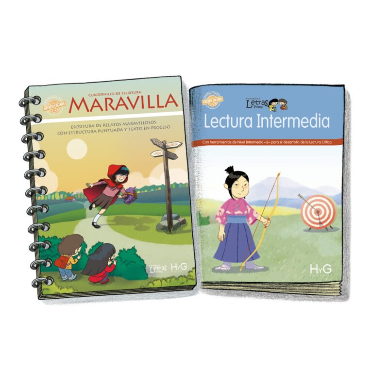 Paquete Maravilla y Lectura Intermedia del Programa Letras Prima - GEd1